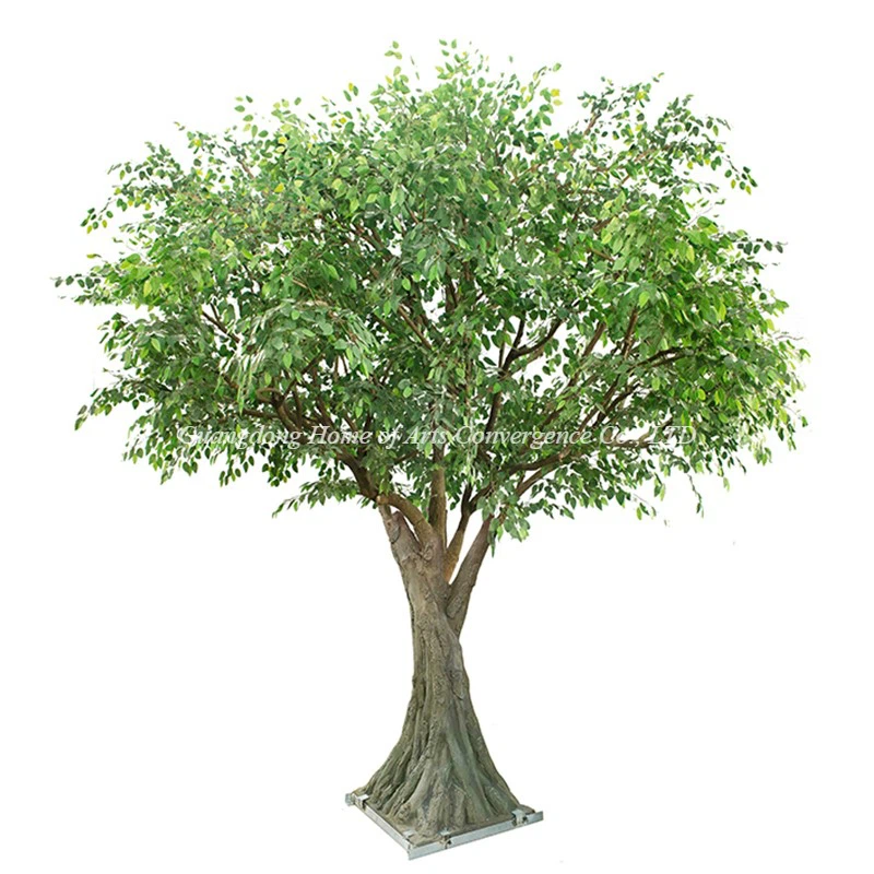 Green Large Artificial Ficus Tree Green Large Artificial Ficus Tree