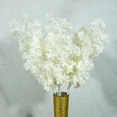Branca artificial de flor de xampany blanc rosa pur