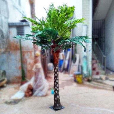 Parc Juràssic Dinosaures Alimentació de plantes Arbre artificial Alsophila Spinulosa