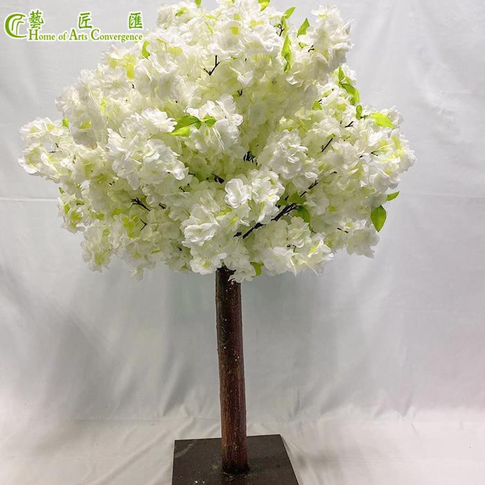 Silk Cherry Blossom Tree Tabletop Centerpiece Display