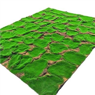 Decoració de parets de molsa de planta falsa